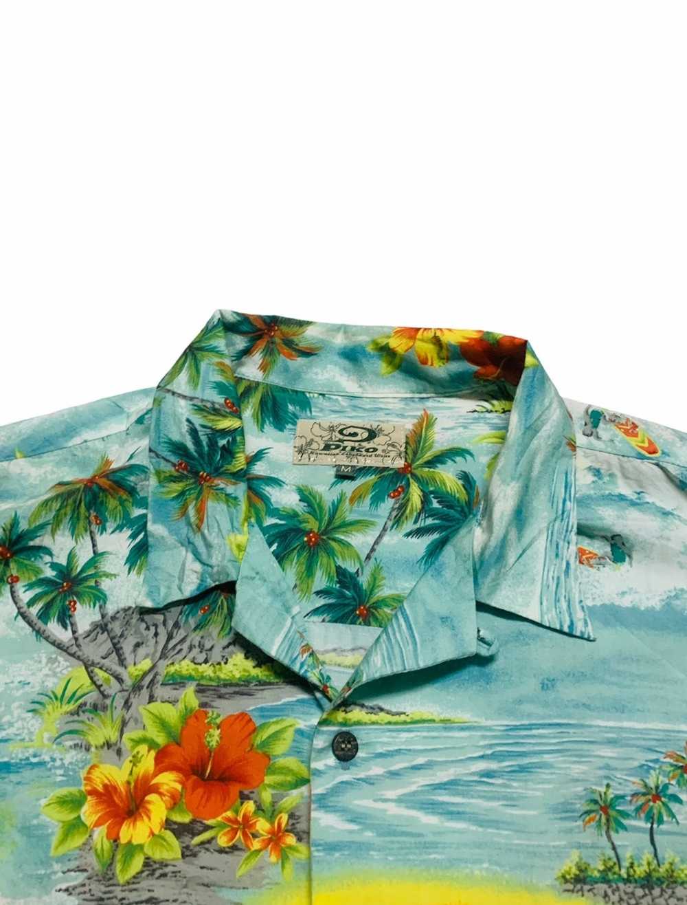 Hawaiian Shirt × Surf Style × Vintage 90s Rayon h… - image 9