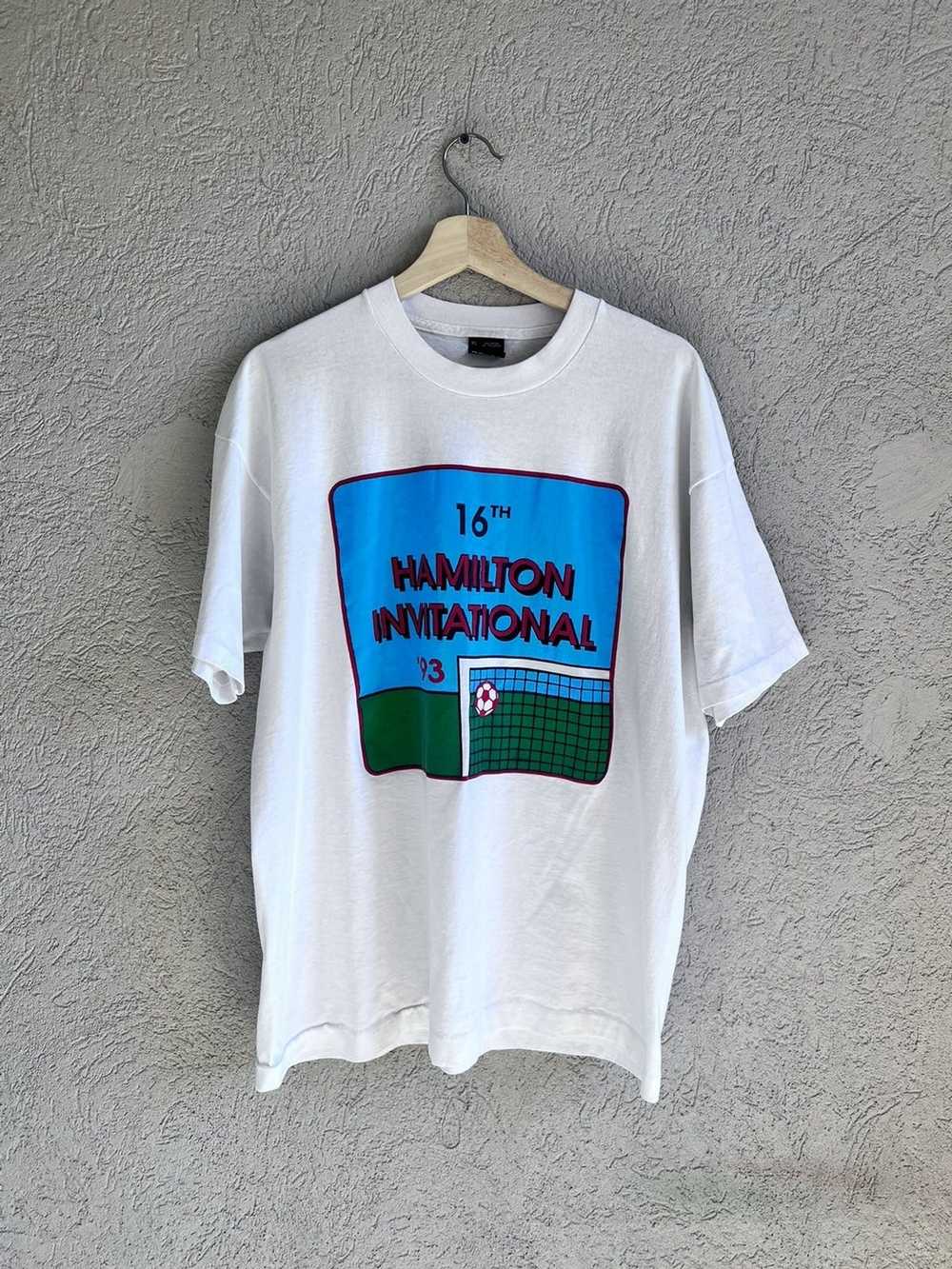 Streetwear × Vintage 1993 Vintage Soccer T-shirt - image 1