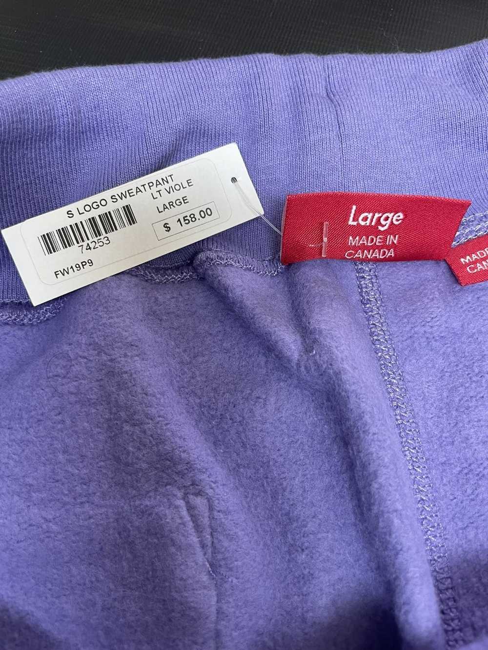 Supreme Supreme S Logo Sweatpant Purple - image 4