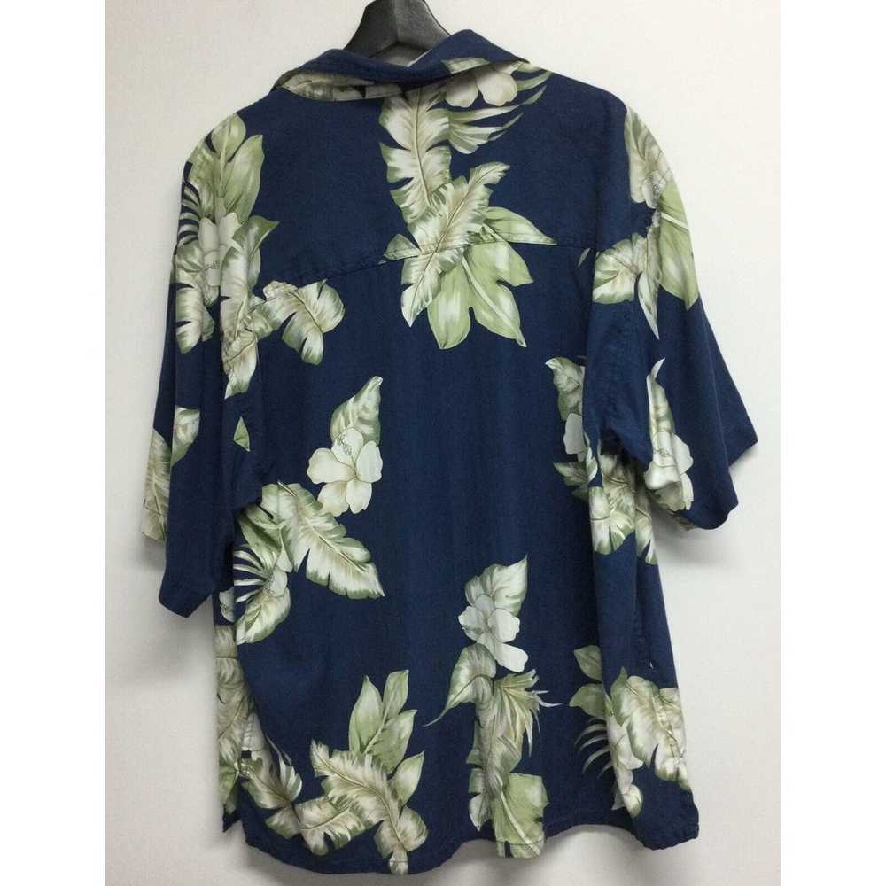 Other Island Republic Mens Hawaiian Shirt Silk Si… - image 3