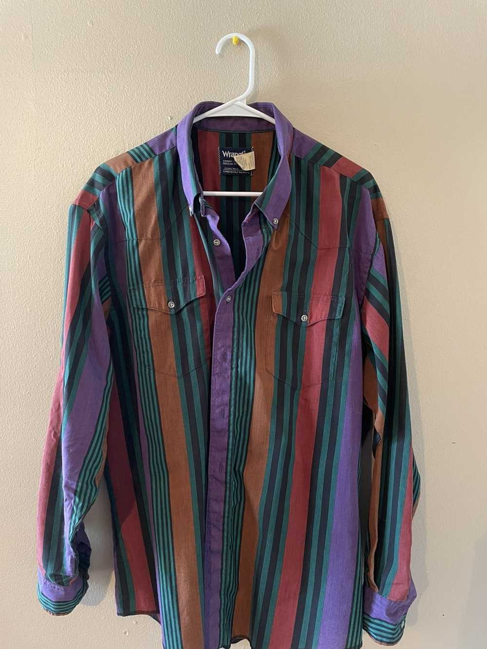 Wrangler Vintage Wrangler button up - image 1