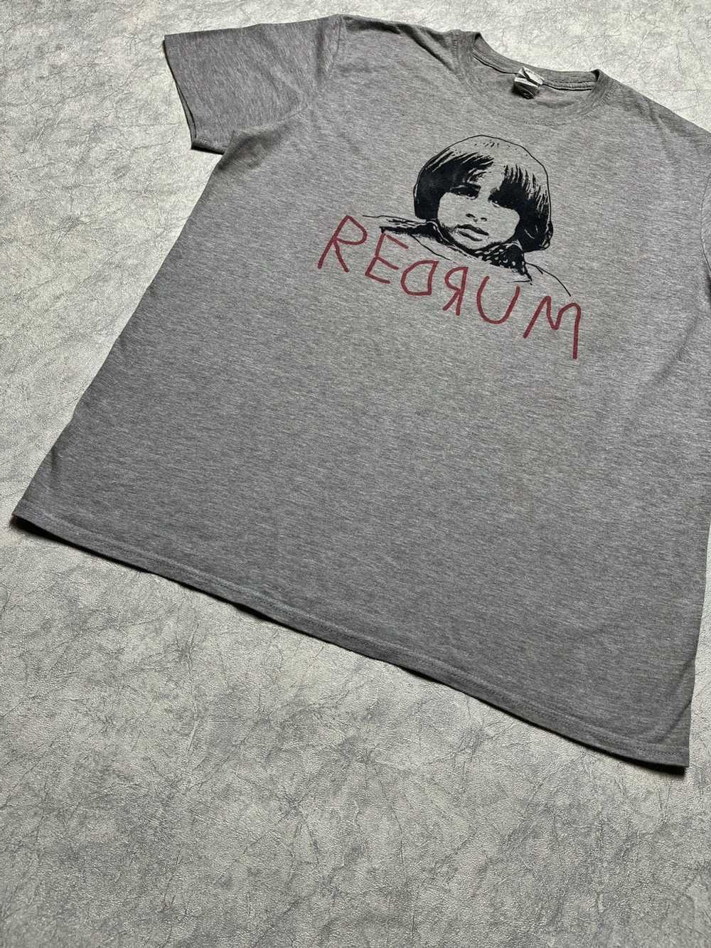 Movie × Vintage Vintage The Shining REDRUM Tee - image 5