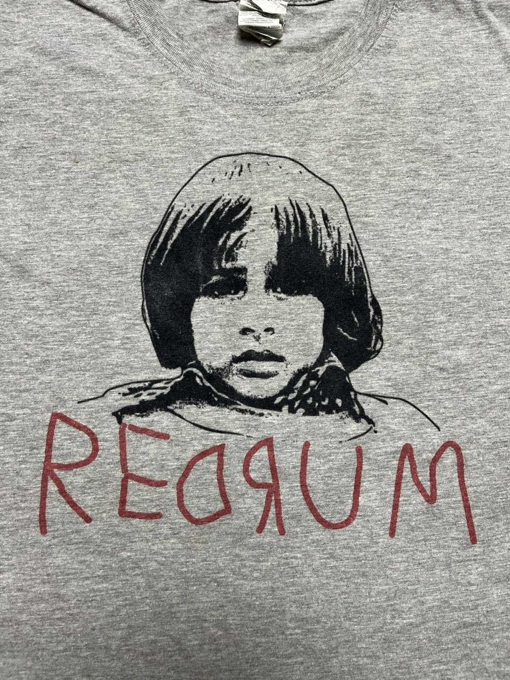 Movie × Vintage Vintage The Shining REDRUM Tee - image 6