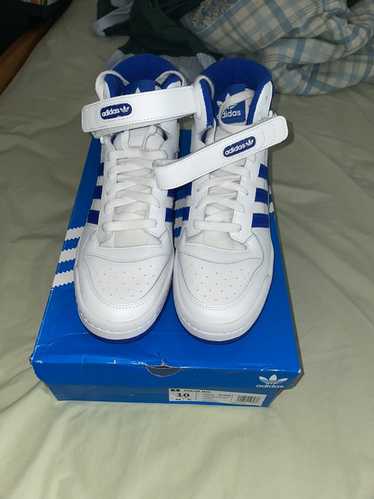 adidas Forum Low Men's Sizes Royal Blue Core White Shoes Strap FY7756 $100  NEW