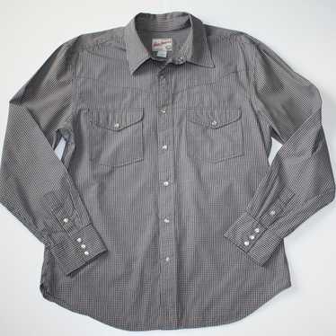 Gap Gap Jeans Men's Check Print Shirt size Large - image 1