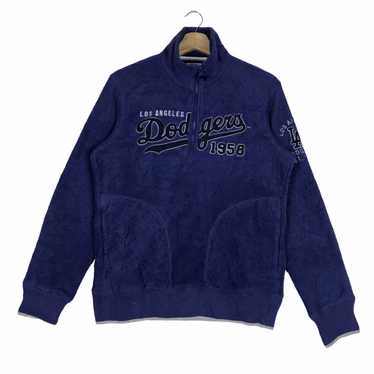 PICK Vintage MLB Baseball Los Angeles Fleece Half Zipper 