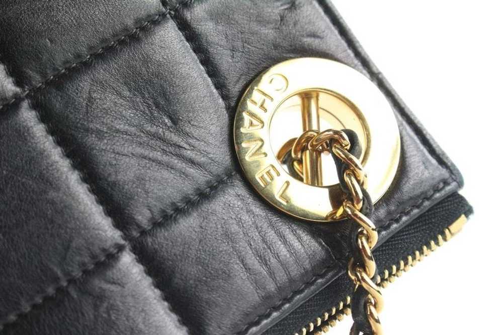 Chanel Chanel Gold Handcuff Clutch Wristlet Pouch… - image 11