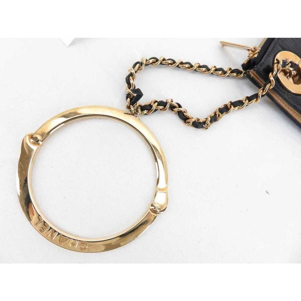 Chanel Chanel Gold Handcuff Clutch Wristlet Pouch… - image 3