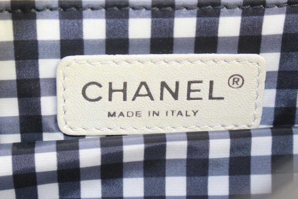 Chanel Chanel Patent CC Logo Chain Flap Chain Bag… - image 11