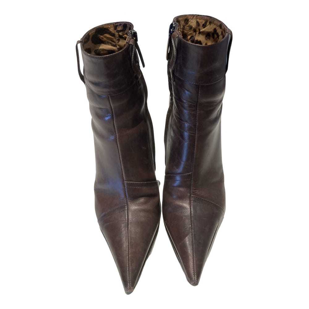 Gianmarco Lorenzi Leather ankle boots - image 1