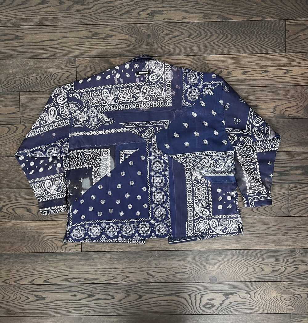 Neighborhood NEIGHBORHOOD Patchwork Jacket Blue B… - image 2