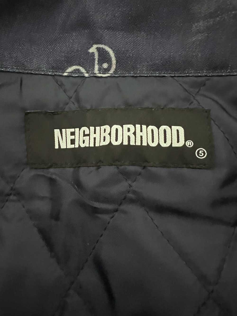 Neighborhood NEIGHBORHOOD Patchwork Jacket Blue B… - image 5