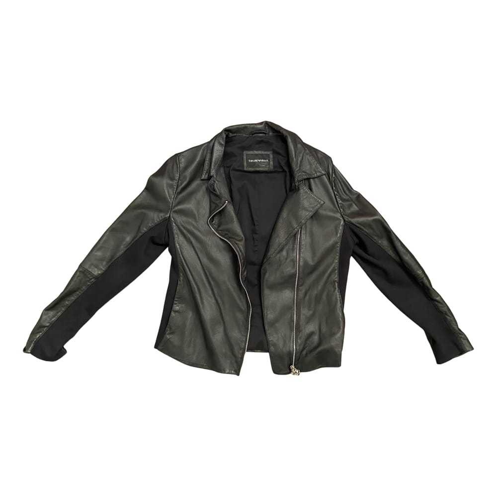 Emporio Armani Leather jacket - image 1