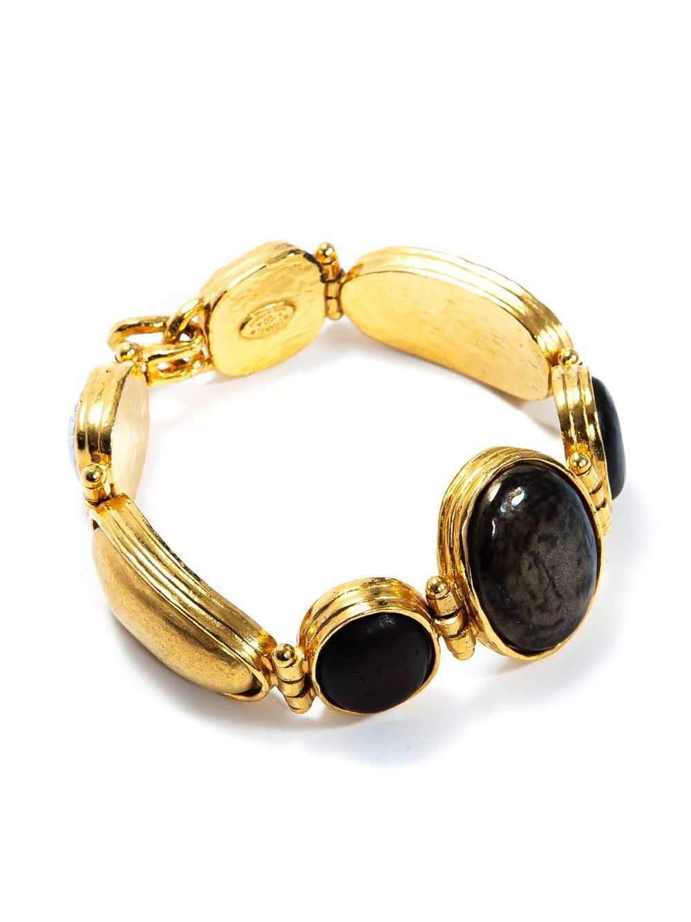 CHANEL Pre-Owned 1997 stone-embellished bracelet … - image 2