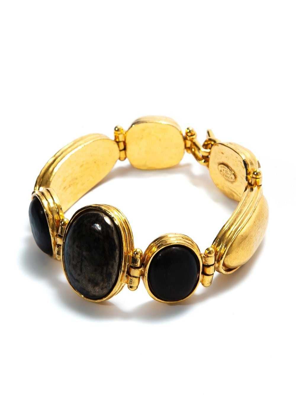 CHANEL Pre-Owned 1997 stone-embellished bracelet … - image 3
