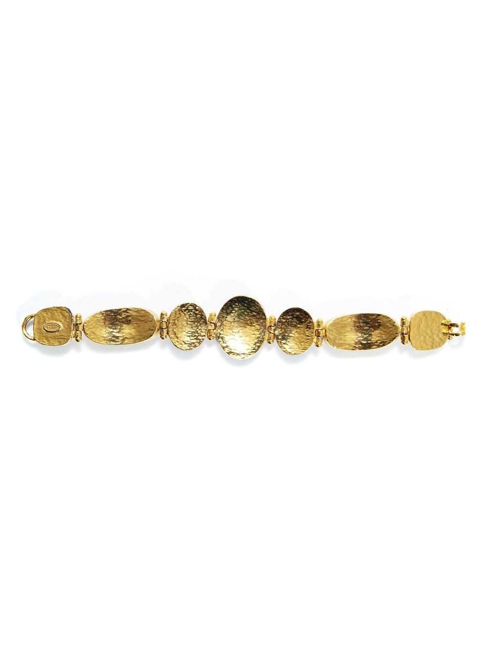 CHANEL Pre-Owned 1997 stone-embellished bracelet … - image 5
