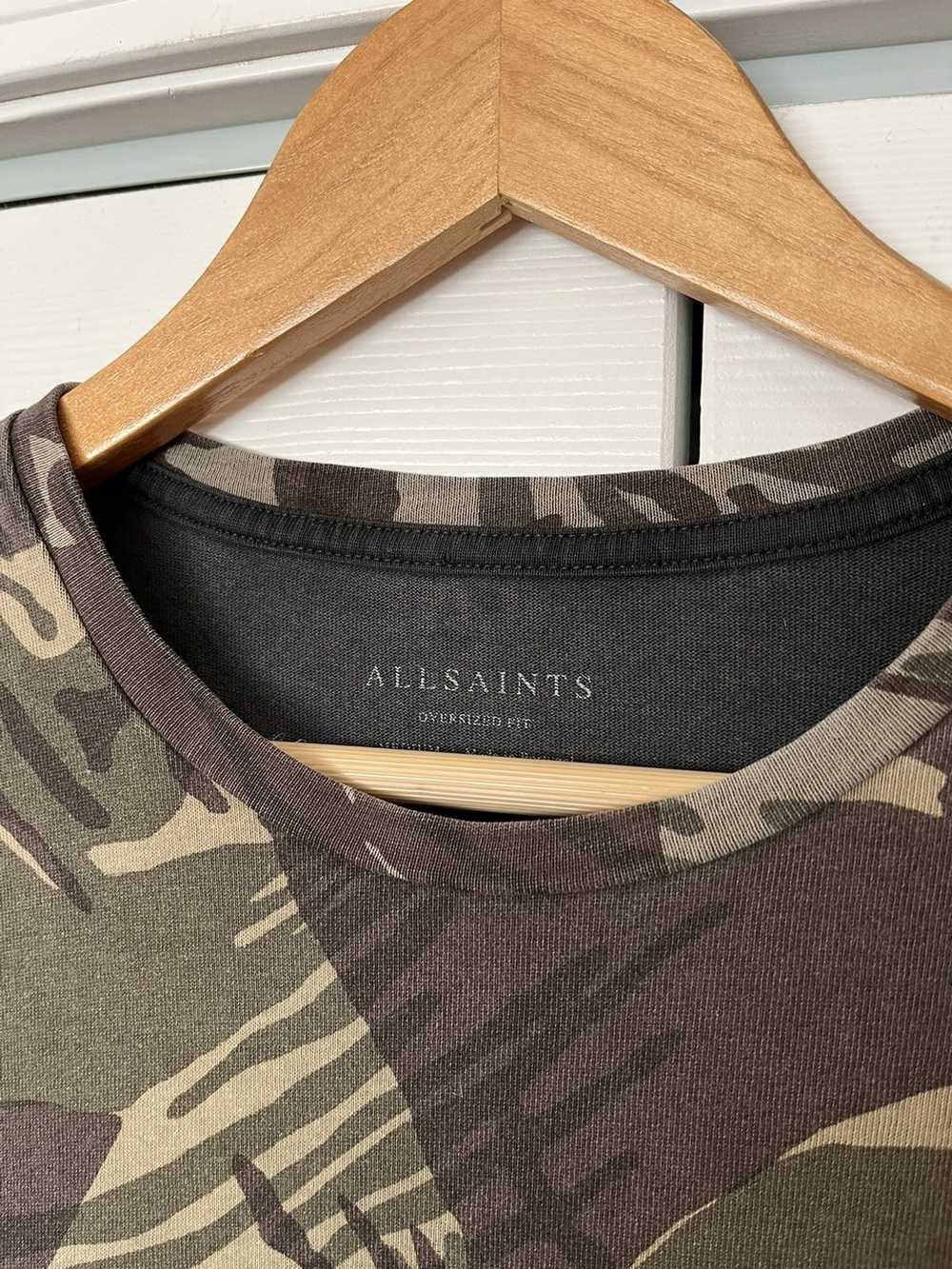 Allsaints Allsaints Oversized Gradient-Camo Tee - image 2