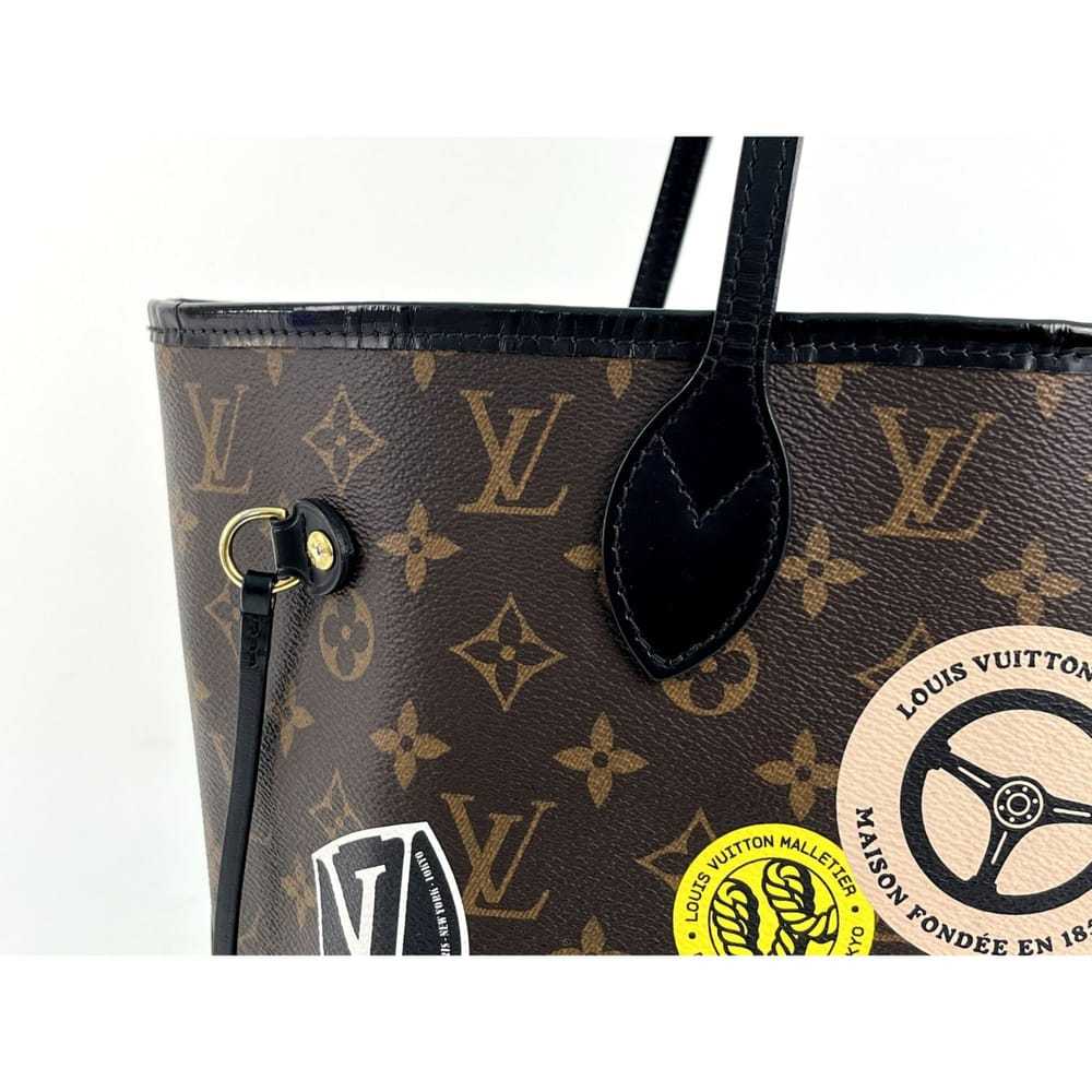 Louis Vuitton Neverfull leather tote - image 6