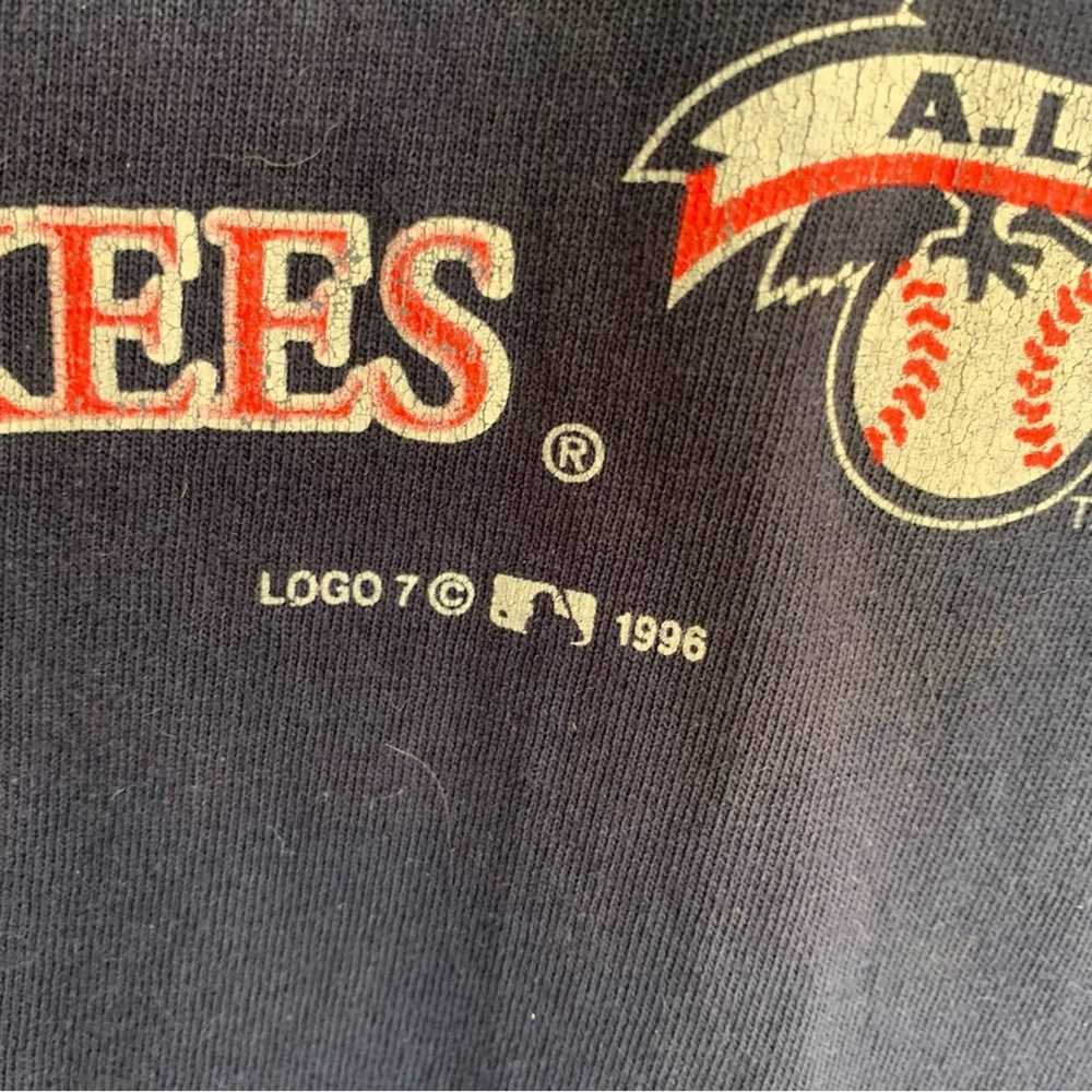 Logo 7 VINTAGE LOGO 7 NEW YORK YANKEES 1996 WORLD… - image 3