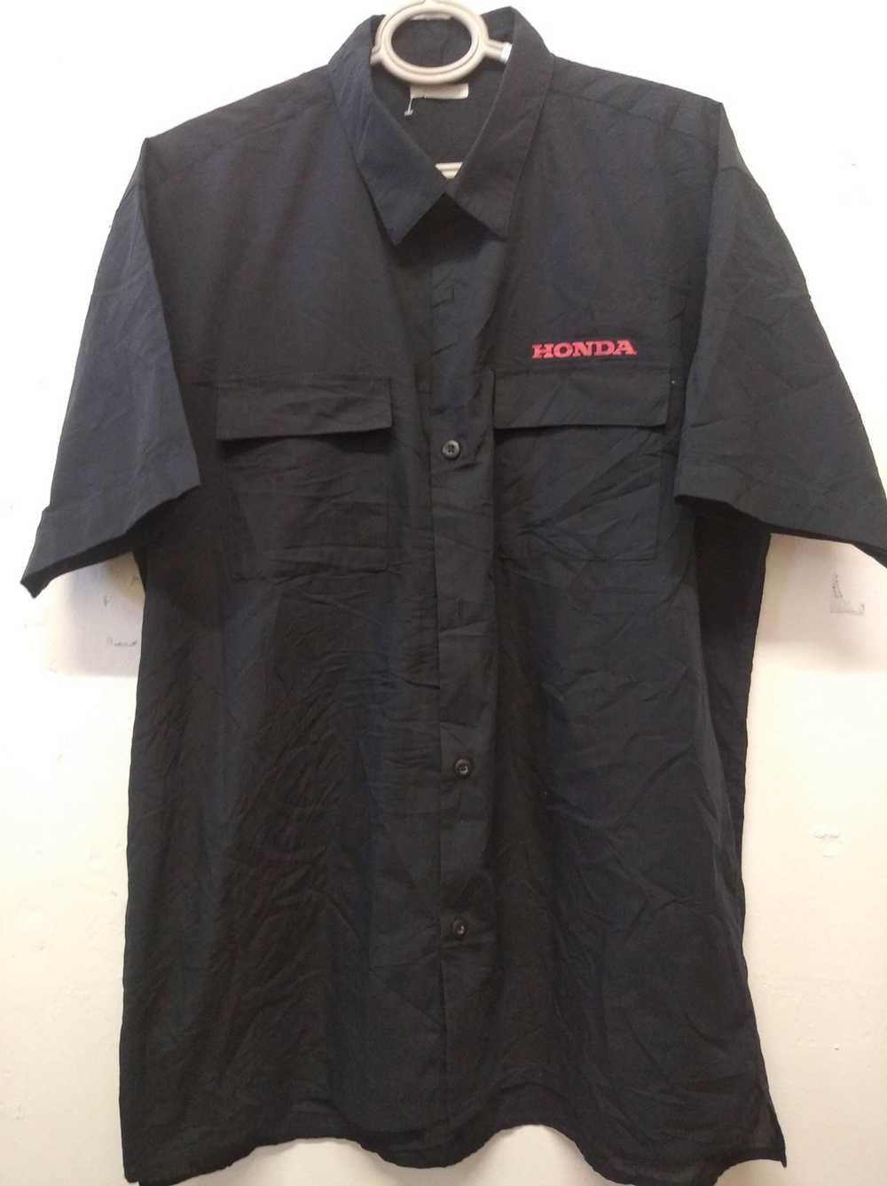 Honda × Racing × Uniqlo Honda Uniqlo button up sh… - image 1