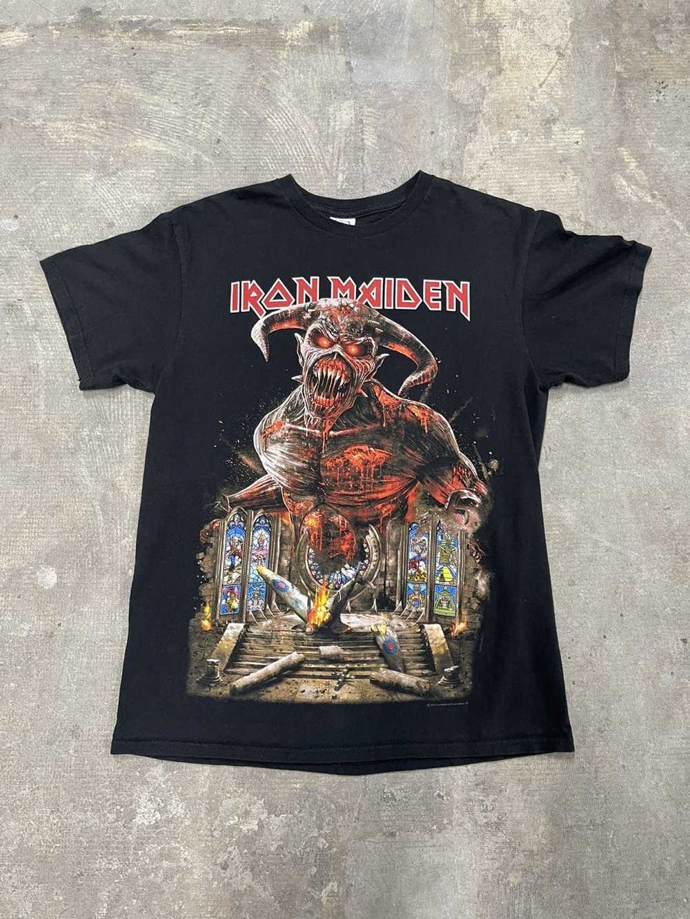 Band Tees × Iron Maiden × Tour Tee Vintage Style … - image 1