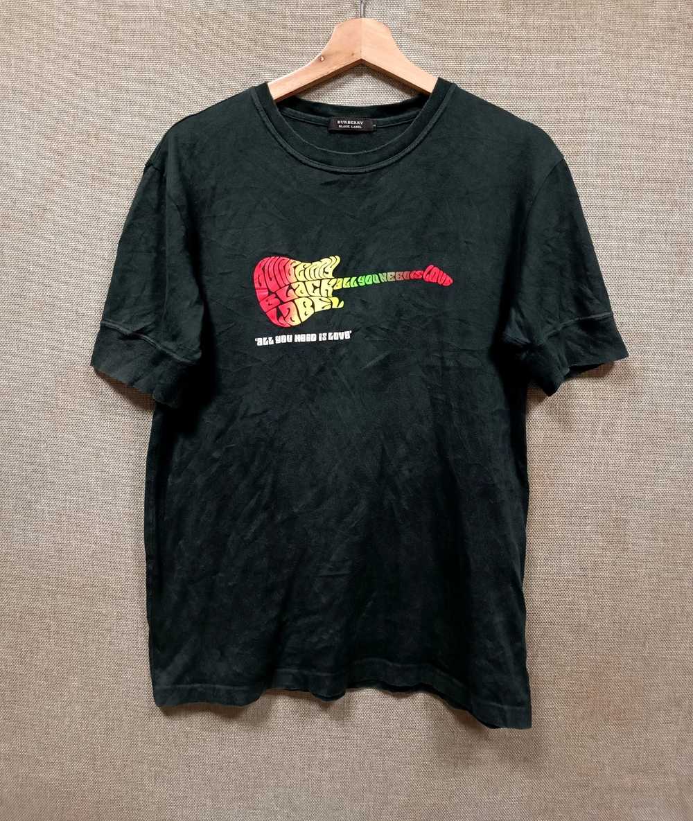Band Tees × Black Label × Burberry t shirt burber… - image 1