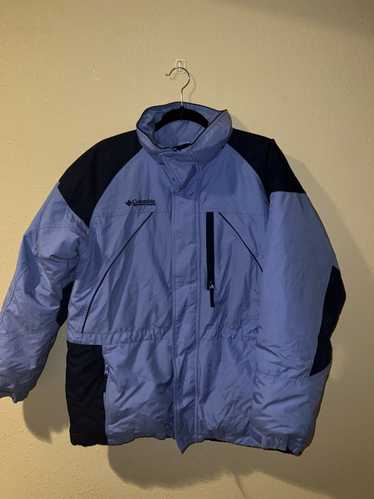 Columbia × Vintage Columbia Powder Blue Heavy Coat