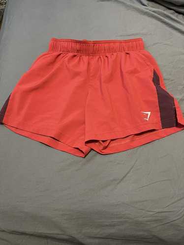 Gymshark Neon Green Lightweight Athletic Shorts Size Medium (W26×L7)