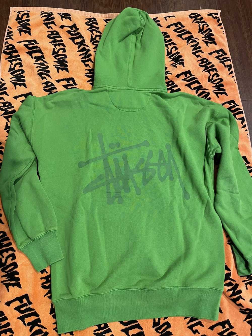 Stussy Stussy overdyed hoodie - image 1