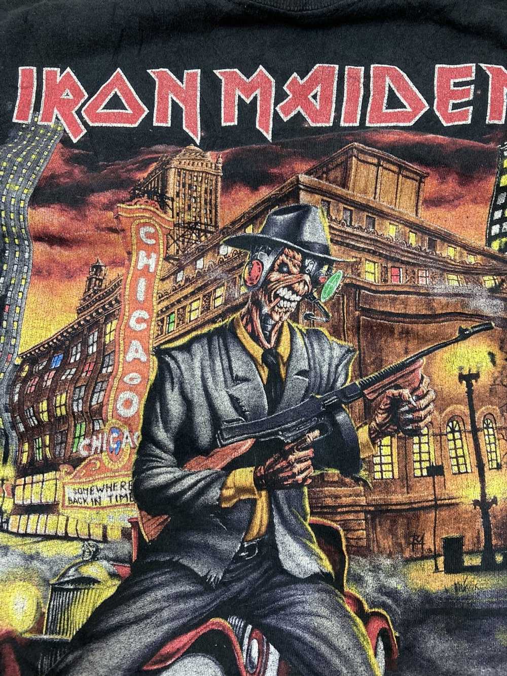 Band Tees × Iron Maiden × Vintage Vintage 2008 Ir… - image 7