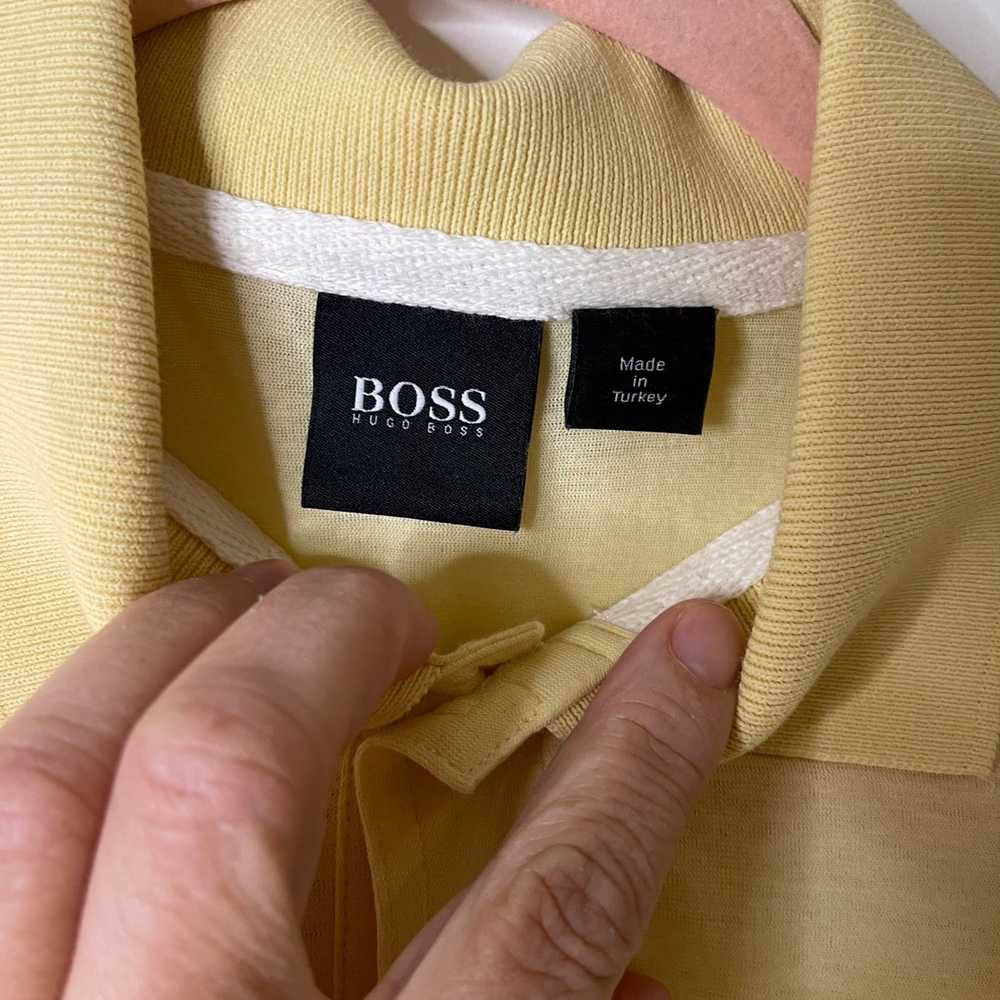 Hugo Boss Hugo Boss Mens Polo Shirt Yellow Size M… - image 9