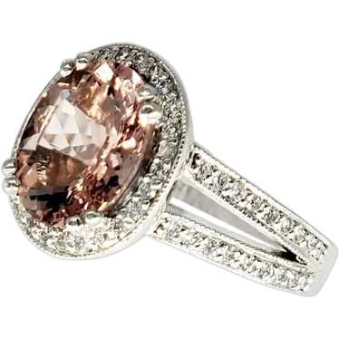 Bucci 3.70 Carat Gem/Diamonds Art Deco Style Ring 