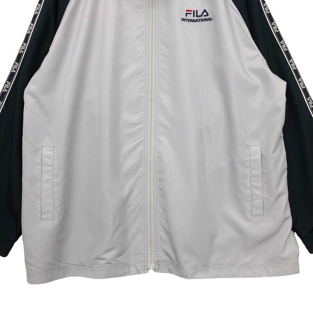 Fila × Vintage Vtg 90’ FILA Windbreaker Light Jac… - image 10