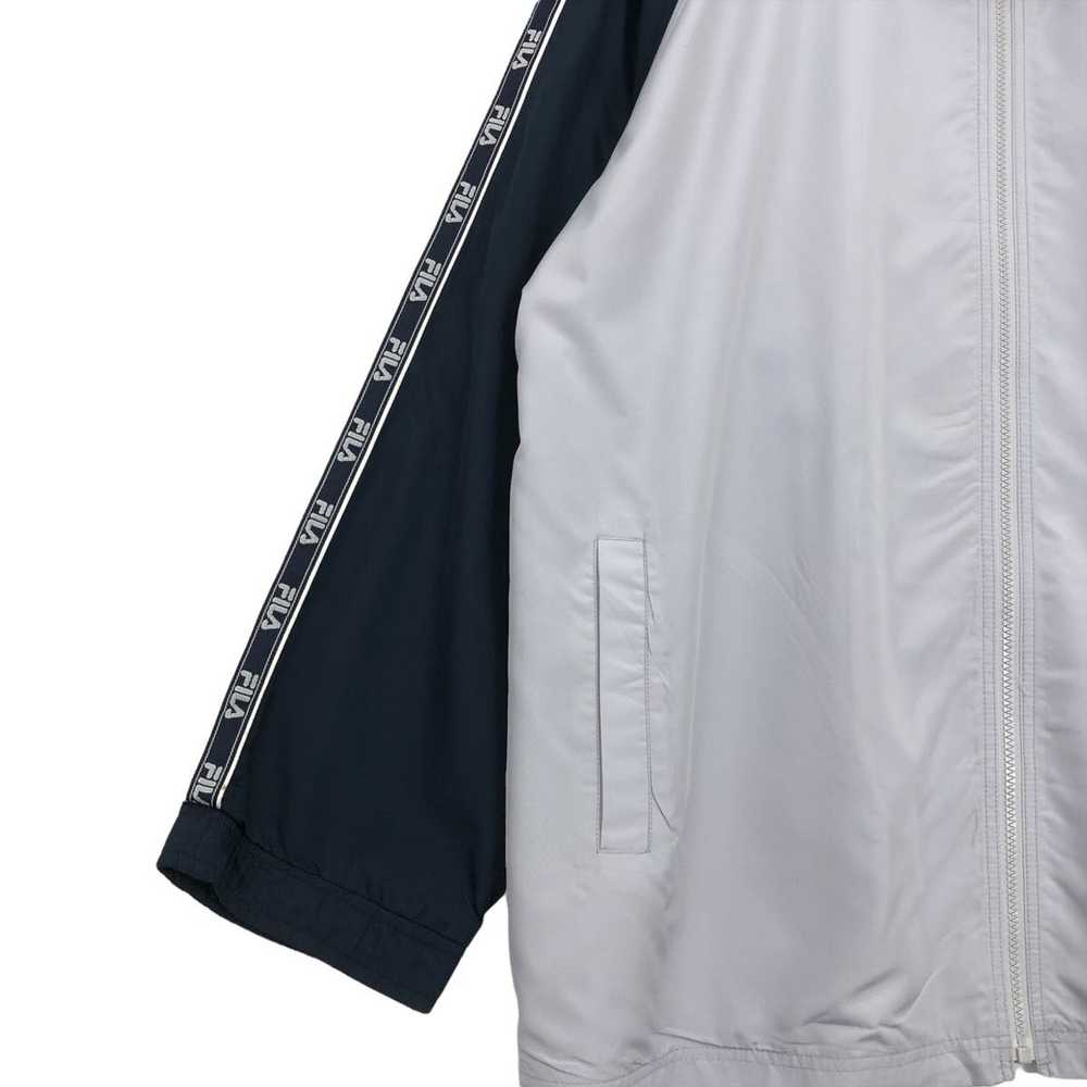 Fila × Vintage Vtg 90’ FILA Windbreaker Light Jac… - image 11