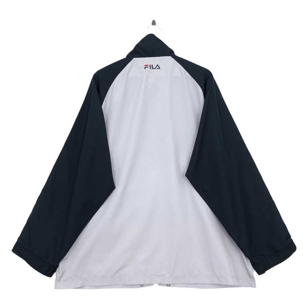 Fila × Vintage Vtg 90’ FILA Windbreaker Light Jac… - image 2