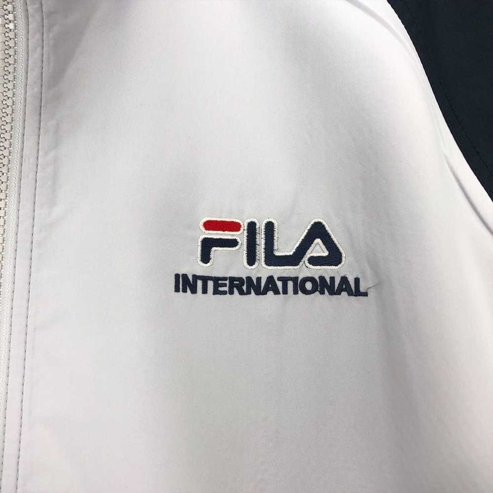 Fila × Vintage Vtg 90’ FILA Windbreaker Light Jac… - image 5