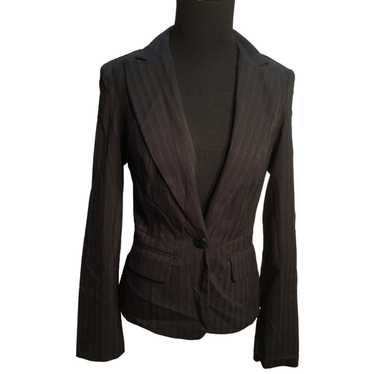 Other BCX Gray Pinstripe Double Breasted Blazer -… - image 1