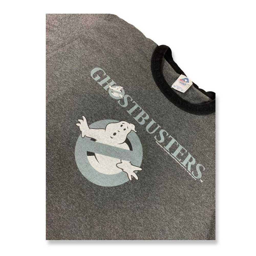 Vintage Vintage Y2K Ghostbusters Ringer T-Shirt - image 2