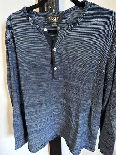 RRL Ralph Lauren RRL STRIPED HENLEY