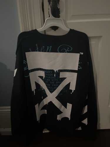 Off-White Off White Dripping Arrows Long Sleeve