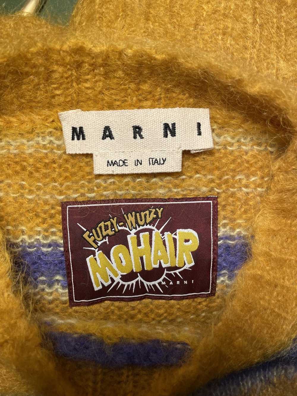 Marni Striped Mohair Sweater - image 5