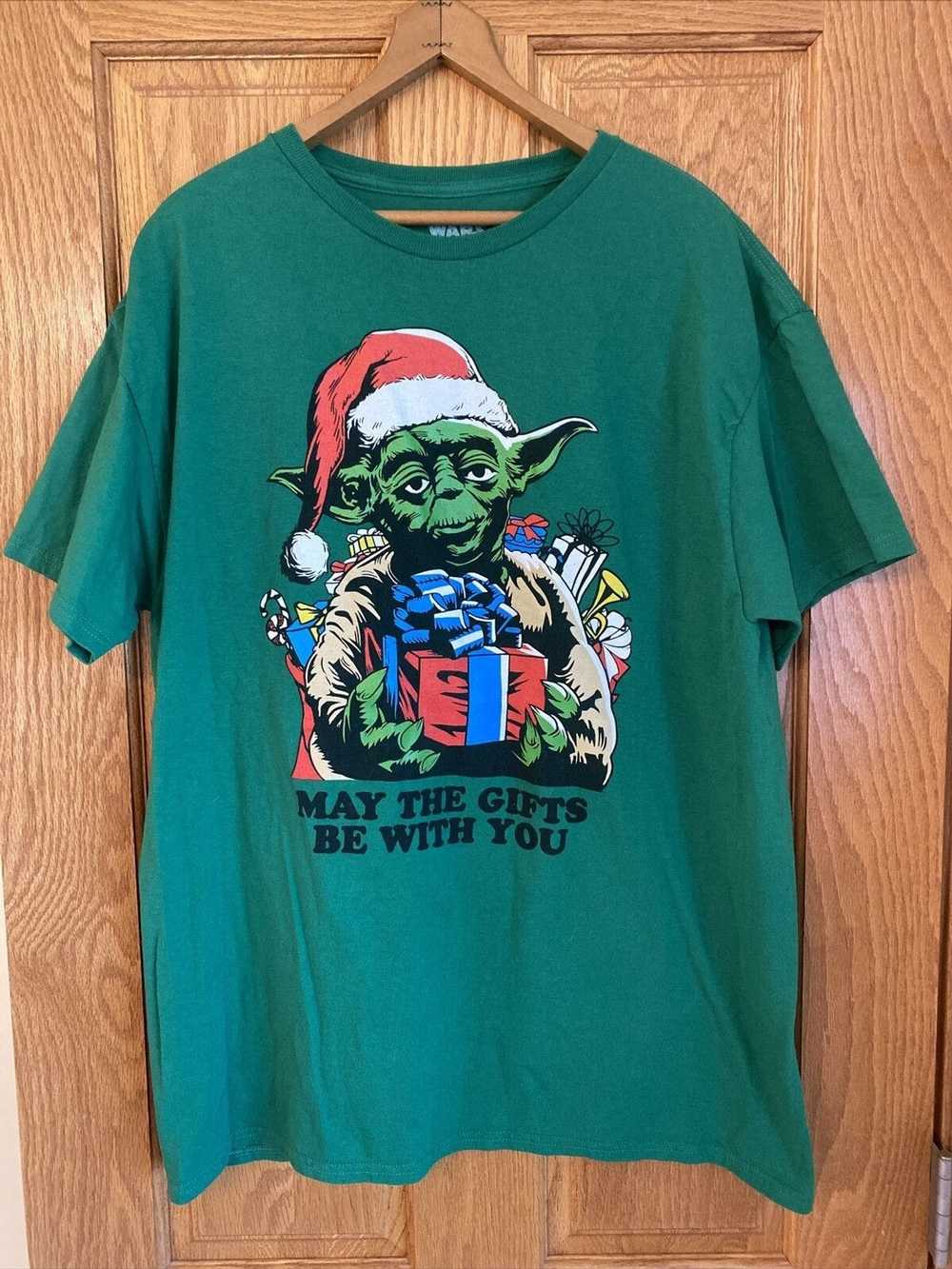 Star Wars Star Wars Size Large T-Shirt Yoda May T… - image 1