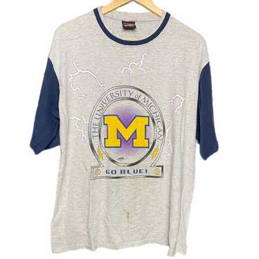 Vintage Vintage Distressed University of Michigan… - image 1