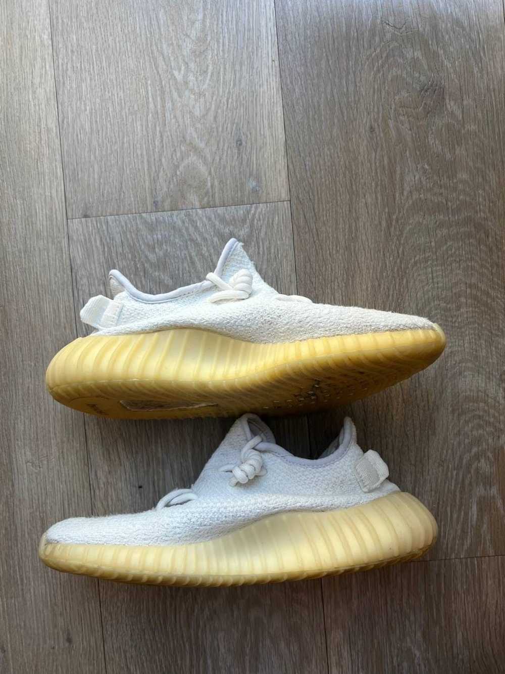 Adidas × Kanye West Yeezy boost cream white - image 2