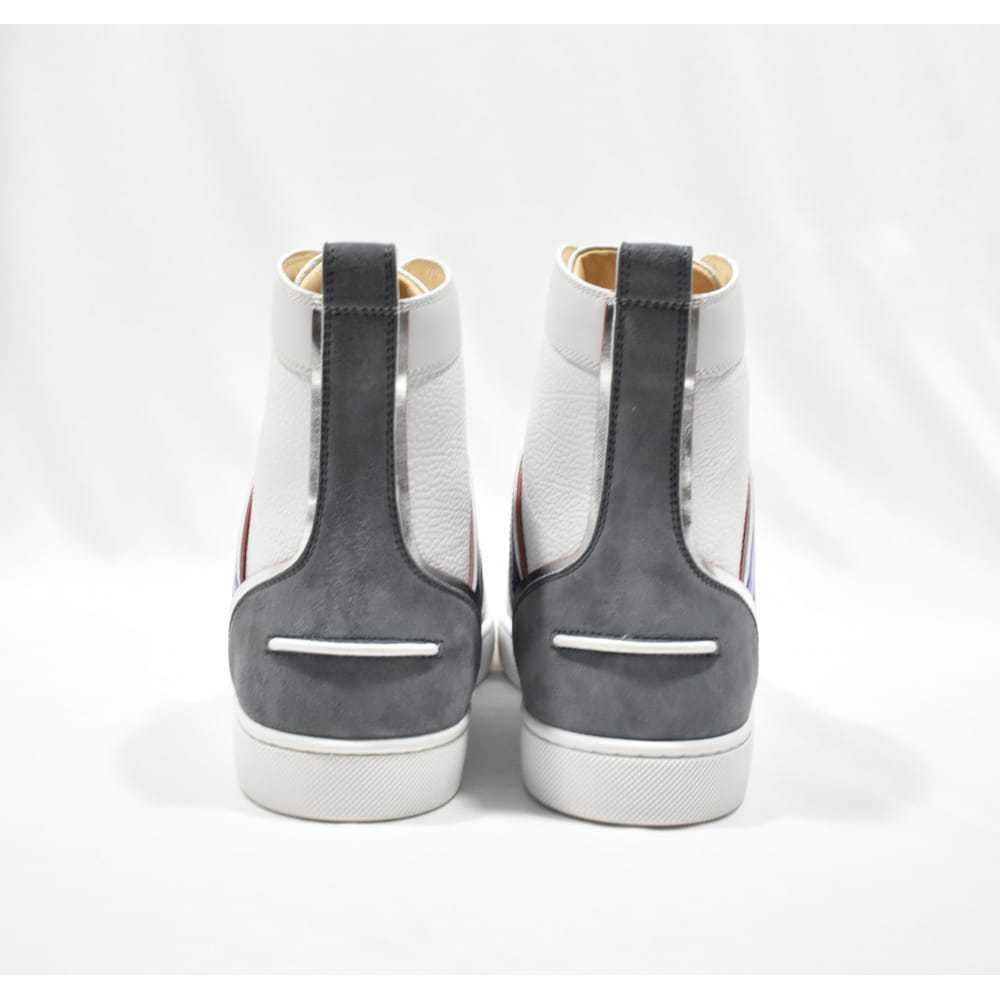 Christian Louboutin Leather high trainers - image 5