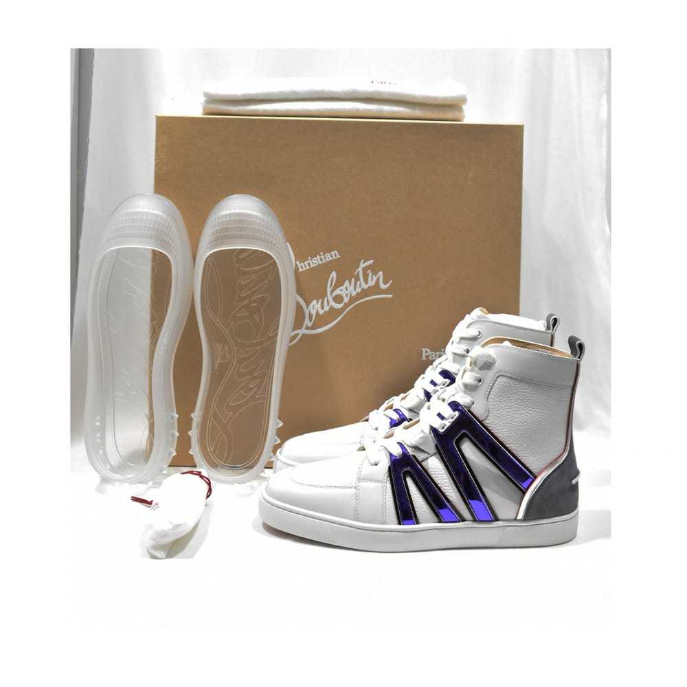Christian Louboutin Leather high trainers - image 7