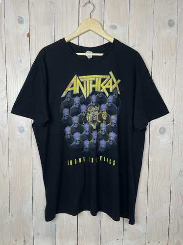 Band Tees × Rock T Shirt × Vintage Anthrax among t