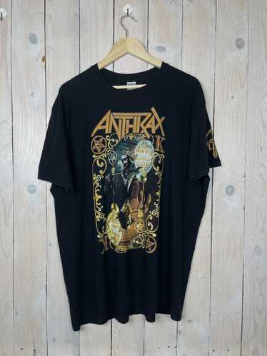 Band Tees × Rock T Shirt × Vintage Anthrax 2015 eu