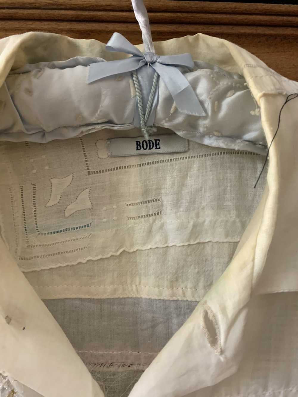 Bode Bode Handkerchief Patchwork Camp Collar Shor… - image 3
