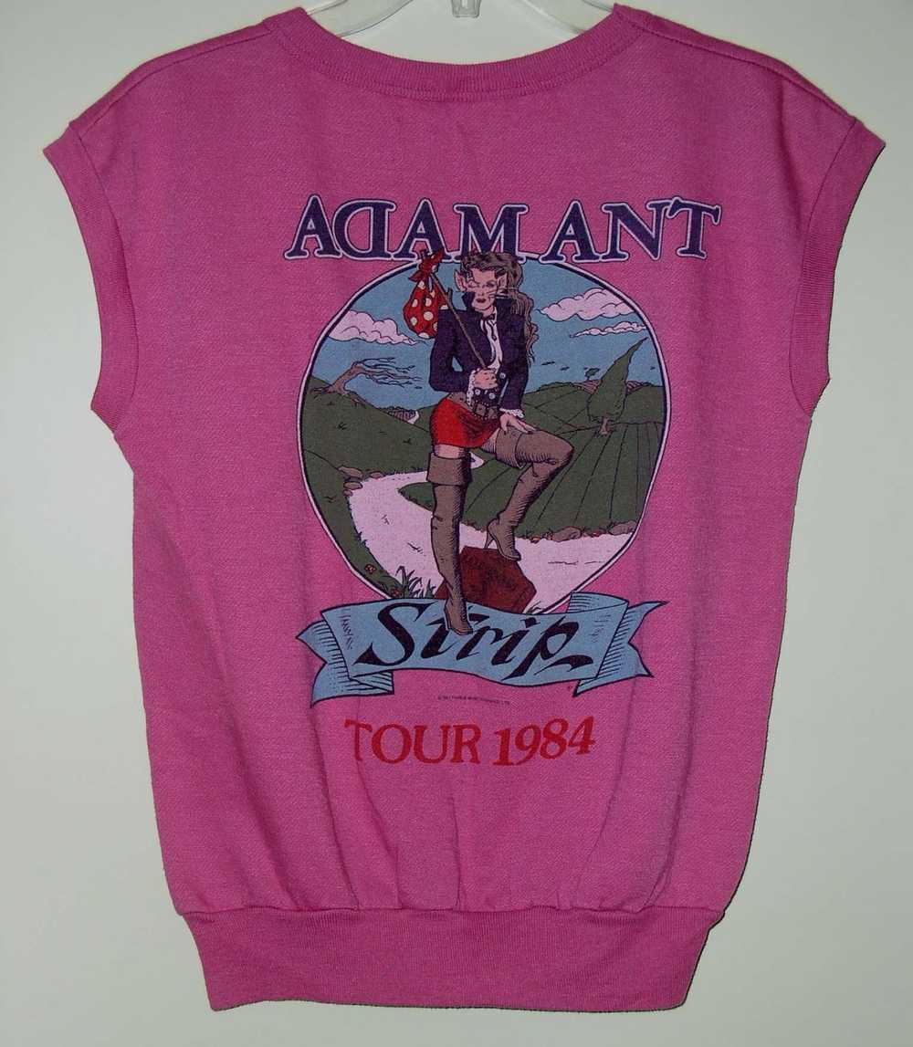 Band Tees × Made In Usa × Vintage ADAM ANT CONCER… - image 2